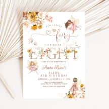 Cumpleaños 8 de Hada Mariposa Flor Silvestre Mágic