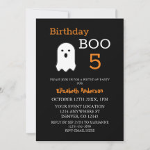 Cumpleaños Boo Fall Halloween