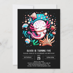 Invitación Cumpleaños caprichoso y caprichoso para los niños