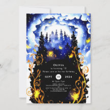 Cumpleaños Celestial Whimsical Woodland