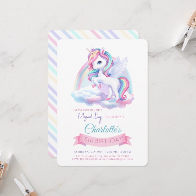 Invitación cumpleaños con temática náutica de invitación. (Anverso/Reverso In Situ)