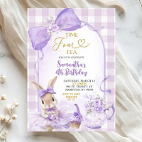 Cumpleaños cuarto de fiesta del té de conejito con