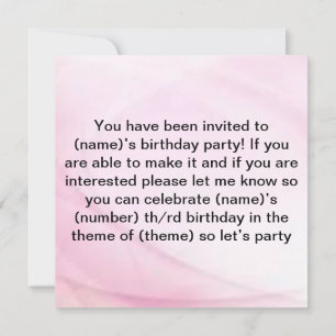 Invitación Cumpleaños de amiga linda