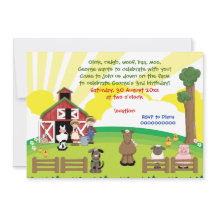 cumpleaños de animales de granja