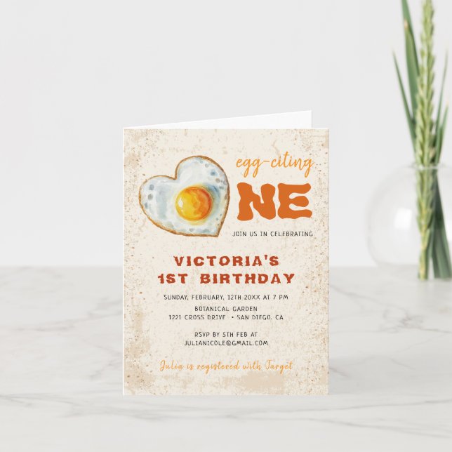 INVITACIÓN CUMPLEAÑOS DE BEBÉ BBQ EMOCIONANTE (Anverso)