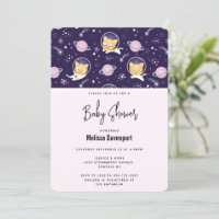 Cumpleaños de Bebé con Patrón de Astronautas Gatit