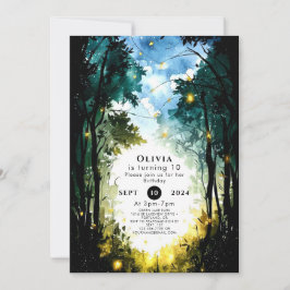 Invitación Cumpleaños de Boho Dream Woodland