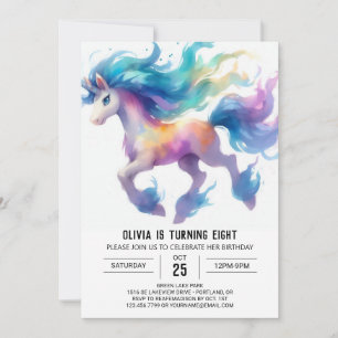 Invitación Cumpleaños de Caballo Imprimible para Granjas