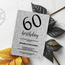 Cumpleaños de caligrafía negra de Purpurina platea