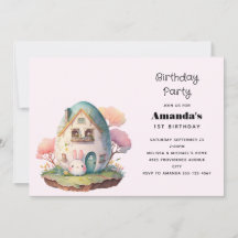 Cumpleaños de conejito lindo estilo japonés Kawaii