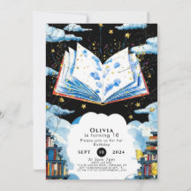 Cumpleaños de cuento de historias mágicas para niñ