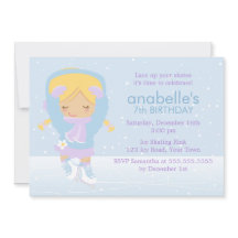 Cumpleaños de Cute Figura Skater