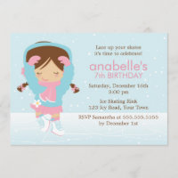 Cumpleaños de Cute Figura Skater