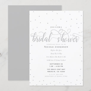 Invitación Cumpleaños de Despedida de Soltera con Letra Moder