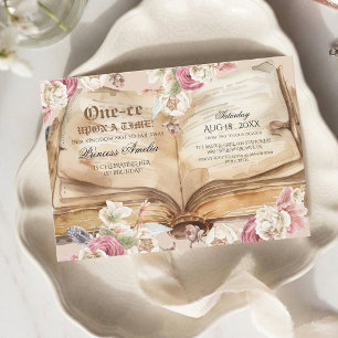 Invitación Cumpleaños de 'Érase una vez' 1er Cumpleaños