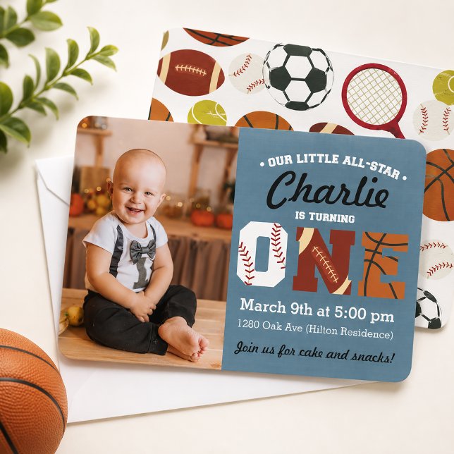 Invitación Cumpleaños de Estrella Primera Cumpleaños (Subido por el creador)