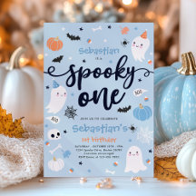 Cumpleaños de Fantasma de Halloween Lindo Spooky O