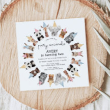 Cumpleaños de fiestas Animales