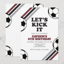 Cumpleaños de Fútbol Vamos a Patear