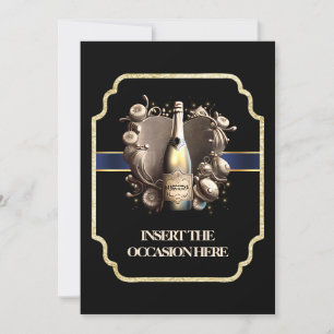 Invitación cumpleaños de graduación de bachiller   moda del v