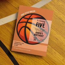 Cumpleaños de Guay Moderno Little Baller Basketbal