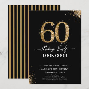 Invitación Cumpleaños de Hacer que los 60 se vean bien