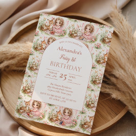 Invitación Cumpleaños de Hada Caprichosa