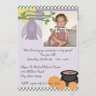 Invitación Cumpleaños de Halloween