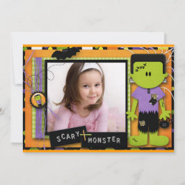 Invitación Cumpleaños de Halloween