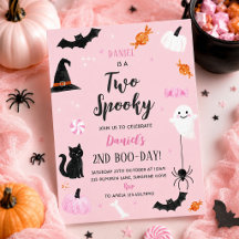 Cumpleaños de Halloween de Dos Espantos