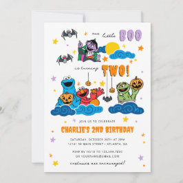 Invitación Cumpleaños de Halloween espeluznante de la calle S
