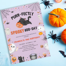 Cumpleaños de Halloween perfectamente espeluznante