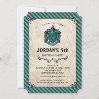 Cumpleaños de Harry Potter | Slytherin