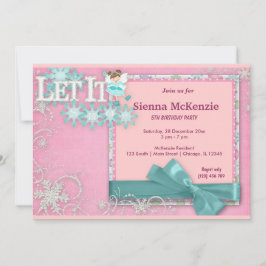 Invitación Cumpleaños de invierno