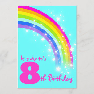 Invitación Cumpleaños de la aguamarina del cumpleaños del