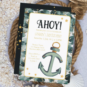 Invitación Cumpleaños de la Armada de Anchor Náutico
