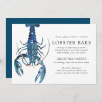 Cumpleaños de la Bake Ocean Blue Lobster