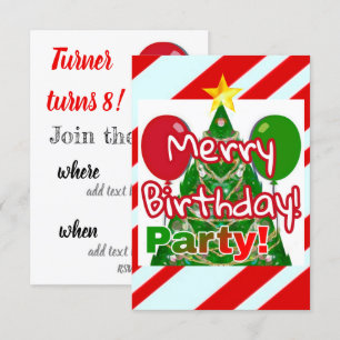 Invitación Cumpleaños de la Cereza