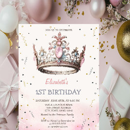 Invitación Cumpleaños de la Corona de la Princesa