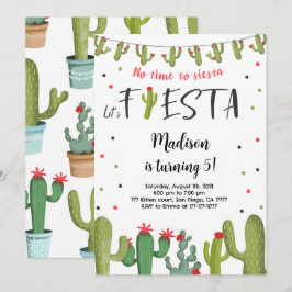 Invitación Cumpleaños de la Fiesta Editable