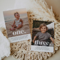 Cumpleaños de la foto conjunta de doble cara - Niñ