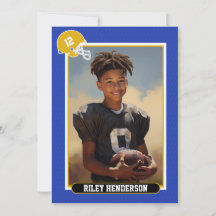 Cumpleaños de la foto de Blue Sport