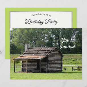 Invitación Cumpleaños de la foto de la cabina de registro rús
