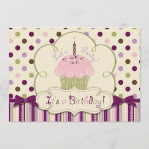 Invitación Cumpleaños de la magdalena del punto de la mora
