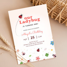 Cumpleaños de la pequeña mariquita, señora de los