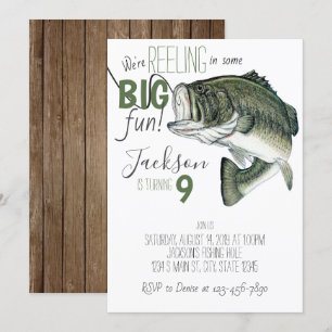 Invitación Cumpleaños de la Pesca