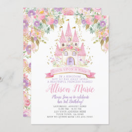 Invitación Cumpleaños de la Princesa