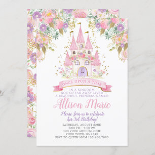 Invitación Cumpleaños de la Princesa