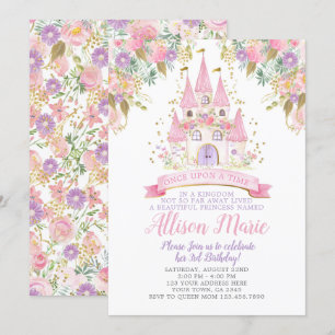 Invitación Cumpleaños de la Princesa
