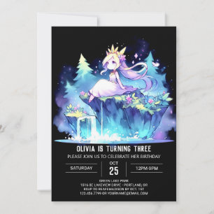 Invitación Cumpleaños de la princesa caprichosa